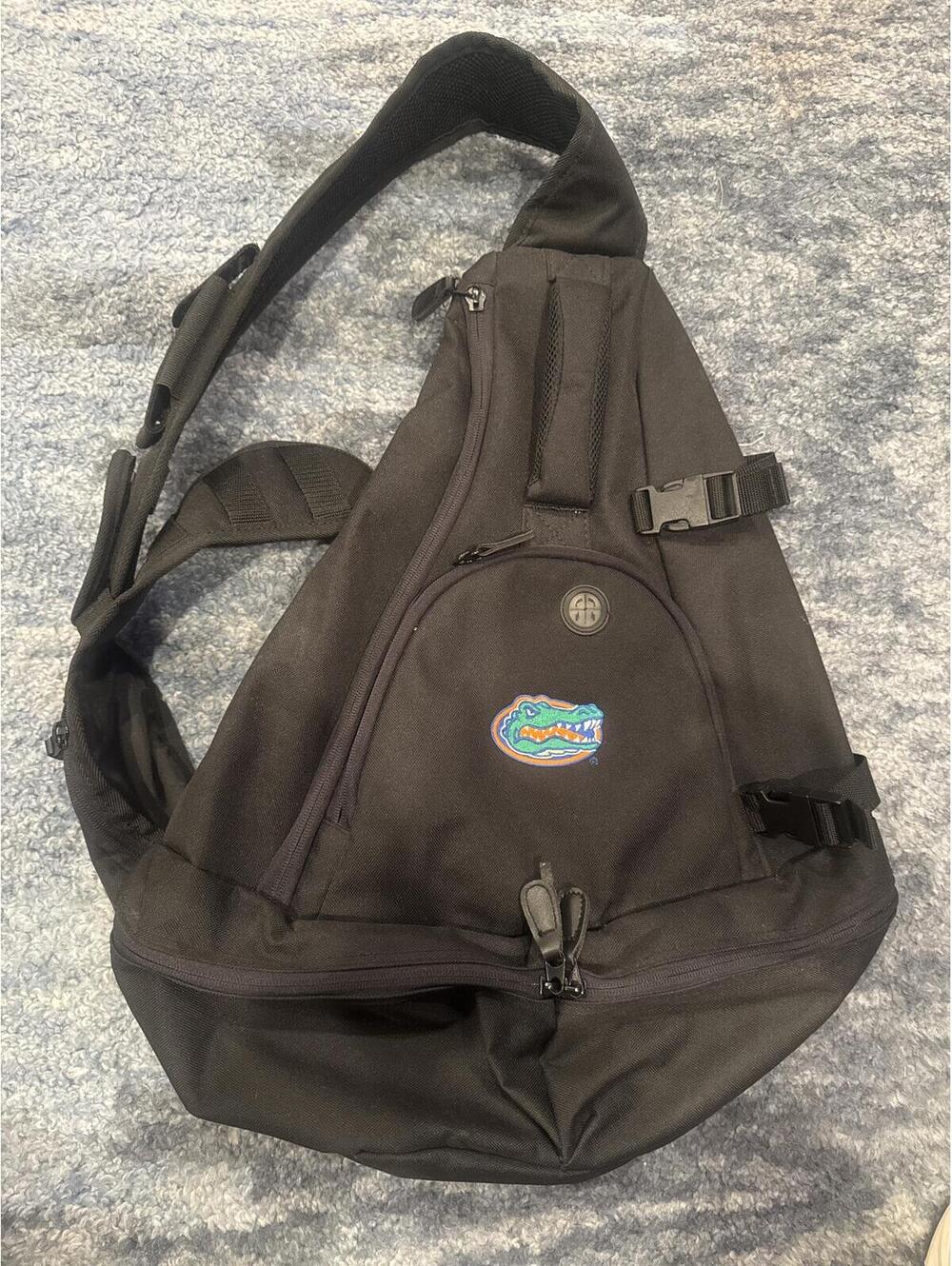 Florida Gators Black Sling Backpack Crossbody Bag